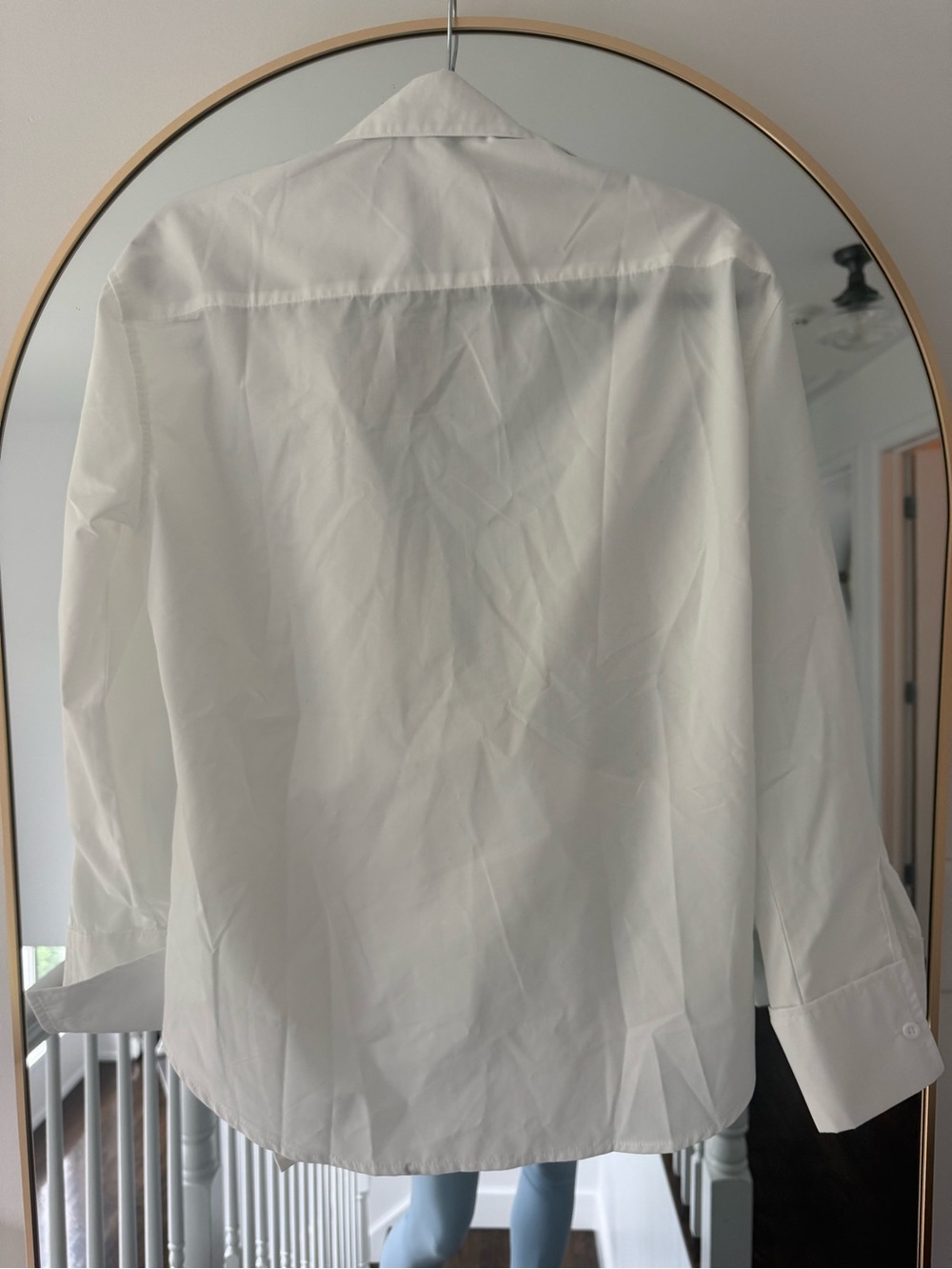 Oversized white blouse - Picture 4 of 4